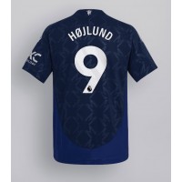 Manchester United Rasmus Hojlund #9 Vieraspaita 2024-25 Lyhythihainen